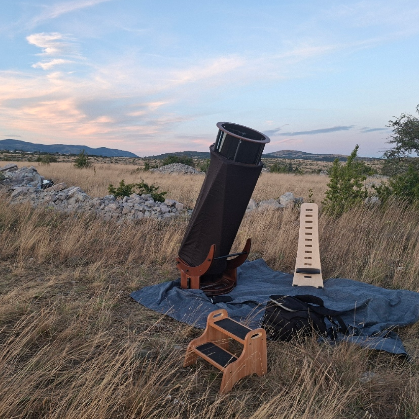 Télescope Taurus T400 sur le Larzac
